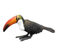 Simulazione Decorativa Statue Uccello Scultura Mini Animali Modello Statuetta Figurina Decorazione per la casa Decorazione da Giardino per Esterni Ornamento Regalo Giocattolo cognitivo educativo,