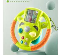 Simulazione di auto elettriche Volante di guida con suoni e luci, finta