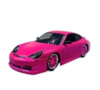 Simulazione Di Auto In Lega Modello Porsche 911 GT3 RS 996 In Scala 1:24, Souvenir Decorativi Multifunzionali. Macchinine Mini Auto