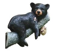 Simulazione di Ornamenti di Animali, Orso Nero Che L'Albero, Stat5084