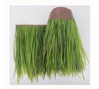 Simulazione Di Palma Piastrelle Di Paglia Artificiale Erba Finta Plastica Ignifuga Palma Rotolo Di Paglia Decorazione Del Tetto Protezione Ambientale(Yellow f,0.5x20m/1.64X65.6ft)