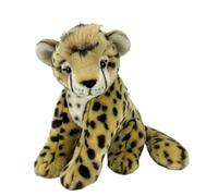 Simulazione di peluche leopardo seduto in cotone PP, morbido e carino, regalo educativo precoce, decorazione for la casa
