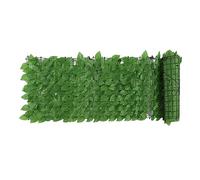 Simulazione di siepi fogliare in finto prevenire le foglie che cadono dallo schermo di recinzione artificiale decorativo per cortile balcone (0,5 * 3m)