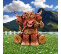 Simulazione di Una Figurina di Mucca Realistica, Giocattolo in Miniatura per