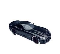 Simulazione Dodge Viper SRT Hellcat In Scala 1:24, Modello Di Auto Sportiva In Lega Souvenir Da Collezione. Macchinine Mini Auto(Black)