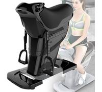 Simulazione elettrica 3D Equitazione Fitness Machine - 20 velocità, Display LCD One-Touch per esercizi aerobici - Ideale per vita, gambe e fianchi