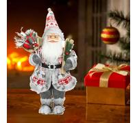 Simulazione Figure di Babbo Natale Statue e figurine di Babbo Natale per