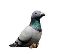 Simulazione Grey Pigeon Rock Pigeon Soft Doll Super Cute Pigeon Doll Piccolo regalo di piccione viaggiatore