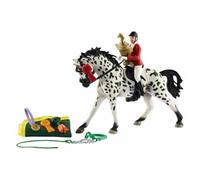 Simulazione Horse - Figurine a cavallo | Figurine animali realistiche | Giocattolo di figura di cavalla con design di sviluppo cognitivo | I giocattolo per ragazzi, bambini, bambini piccoli, g