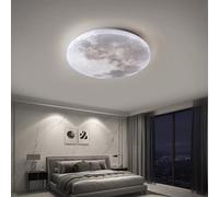 Simulazione Lampadari lunari Lampada da soffitto a LED Moon Lampada da soffitto ultrasottile Lampada da soffitto per ingresso Lampada da parete per camera da letto, soggiorno