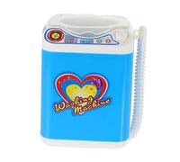 Simulazione Lavatrice Lavatrice Bagno Schiuma Pennarello Ciclo Portaborraccia Mini Allenamento Domestico Imitazione Lavatrice Blu Abs VICASKY