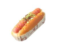 Simulazione modello di pane ornamento alimentare mestiere decorativo per la decorazione della casa e esposizione di panetteria, realistico finto puntello di cottura fatto di (1)