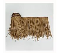 Simulazione Rotoli Di Paglia Tiki Capanna Erba Battiscopa Tetto Tiki Bar Erba Anatra Erba Cieca Per Tetto Di Paglia Tiki Bar Decorazioni Roll Palm Palapa Paglia Tetto Di Paglia(Yellow e,0.5x8m)
