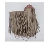 Simulazione Rotolo Di Paglia Paglia Artificiale Hot Melt Tetto Di Paglia Di Palma Plastica Finta Paglia Ignifuga E Ignifuga Per Tiki Bar Garden House Pavilion Decorazione(Yellow f,0.5x20m/1.64X65.6ft)