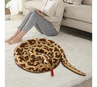 Simulazione Serpente Peluche Serpente Cuscino Bambola Giocattoli per Bambini