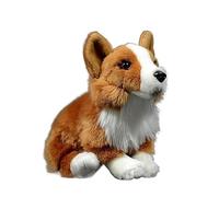 Simulazione Squat Corgi Welsh Corgi Doll Super Cute Dog Doll Morbido Peluche Regalo