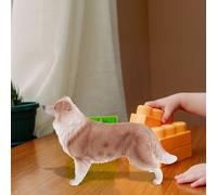 Simulazione statue del cane realistica figurina per cani da cucciolo di