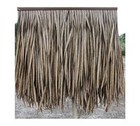 Simulazione Thatch Tile Plastica Naturale Selvaggio Falso Paglia Artificiale Finta Paglia Paglia Decorazione Agriturismo Eaves Paglia Pe Ritardante Di Fiamma In Plastica (colore: Giallo A)(Yellow a,4p
