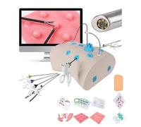 Simulazione Training Box Home Laparoscopic Trainer Box Simulatore Laparoscopico Simulatore Laparoscopico Kit di Addestramento per Laparoscopia Endo con 10 Moduli di Formazione 4 Strumenti Chirurg
