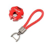 SiMuRYP Guscio della chiave in lega di alluminio Per HON@&DA NT1100 NT 1100 DTC 2021 2022 2023 Moto CNC Alluminio Accessori Portachiavi Portachiavi Guscio Custodia Protezione(1 set Red)