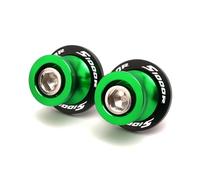 SiMuRYP Telaio Moto Cursori cursori forcellone per S1000R S1000RR 2009-2022 2023 Vite per Supporto Forcellone Posteriore da 8 Mm, per Snodi Forcellone, Accessori per S1000 S 1000 R RR(S1000R Green)