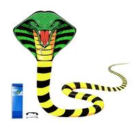 Simxkai Giant Cobra Kite Easy-Fly Serpent Design per principianti Grande Diamante