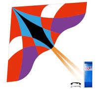 Simxkai Kite for Kids Adults, Easy to Fly for Beginners Toddlers (arancione