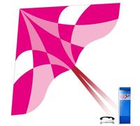 Simxkai Kite for Kids Adults, Easy to Fly for Beginners Toddlers (rosso