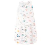 SIMYJOY Sacchi Nanna Estivo 1 Tog Primavera Swaddle Neonato 0-6 Mesi Sacco a Pelo in 100% Cotone, Océan