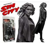 Sin City Action Figure Wendy Black & White + Pistol Robe