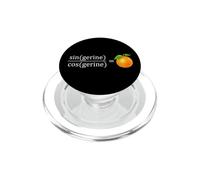 sin(gerine)/cos(gerine) = tan(gerina) - Divertente mandarino matematico PopSockets PopGrip per MagSafe