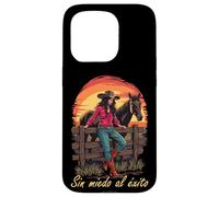 Sin Miedo Al Éxito Vaquero Rodeo Messicano Custodia per iPhone 15 Pro