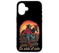 Sin Miedo Al Éxito Vaquero Rodeo Messicano Custodia per iPhone 16