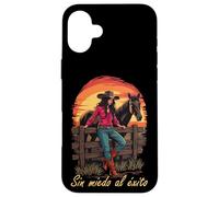 Sin Miedo Al Éxito Vaquero Rodeo Messicano Custodia per iPhone 16 Plus