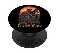 Sin Miedo Al Éxito Vaquero Rodeo Messicano PopSockets PopGrip Adesivo