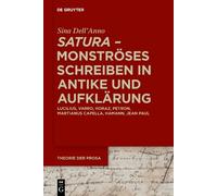 Sina Dell'Anno ›satura‹ - Monströses Schreiben in Antike und (Copertina rigida)