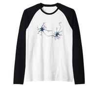 Sinapsi, neuroni, neurologia, Regalo di neuroscienze, Arte Anatomica Maglia con Maniche Raglan