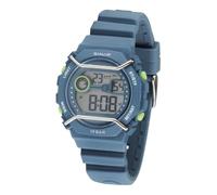 SINAR XE-69-5 - Orologio da polso da ragazzo, per attività all'aperto, digitale, al quarzo, impermeabile, con luce e cinturino in silicone, colore: Blu tortora, Blu