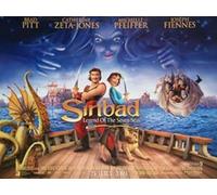 Sinbad Legend Of The Seas (Doppio Lato ) Originale Film Poster
