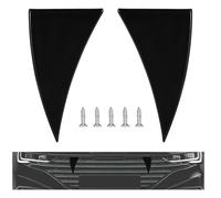 Sinbana 2 Pezzi Denti da Vampiro Auto, Corna Diavolo Denti Decorativi di Halloween per Camion o SUV Zanne Auto Accessori Veicoli di Halloween per Il Fai da Te del Tuo Veicolo (Nero)