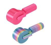 Sinbana 2pz Rullo Diamond Painting, Essenziali Strumenti con Presa Facile per Diamond Painting 5D Accessori Arte Artigianato per Principianti Adulti Bambini (Rosso Rosa, Colore Macron)