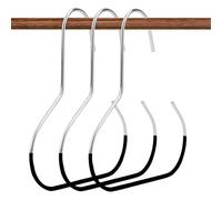 Sinbana 3pz Organizzatore per Cappelli, Antiscivolo Grucce per Cappelli Apertura in Alto Manganese Acciaio Contenuto Appendiabiti di Cappellini da Baseball Sciarpe e Accessori (Nero)