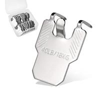 Sinbana 40pz Ganci Quadri Cartongesso, Acciaio Inossidabile Senza Chiodi Ganci Quadri Portata Fino a 18,14kg per Cornici Specchi e Opere d'Arte