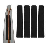 Sinbana 4pz Silenziatore Corda Arco, Premium Silenziatore per Arco Corde con Supporto Autoadesivo per Corde di Archi Ricurvo Lungo e Composto Silenziare Accessori