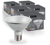 SINCELIGHT PAR30s Lampadina a LED con Attacco E27, 10W (90W Equivalenti), Bianco Freddo (6000K), CRI 92, 900lm, Angolo di Emissione 38°, Confezione da 5
