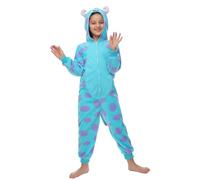 Sincere Party Blue Monster Onesie Blue Monsie Costume per bambini per Halloween, Natale, Carnevale