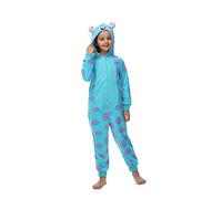 Sincere Party Blue Monster Onesie Blue Monsie Costume per bambini per Halloween, Natale, Carnevale Medio(6-8)