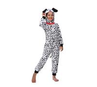 Sincere Party Costume da tutina Dalmatian per bambini, fatto di tutina di cani in pile che vestono costume M(6-8)