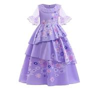 Sincere Party Girl's Isabella Dress Well Made Cotton Lining Fancy Dress for Girls 3T-4T/110