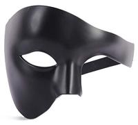 Sincerity Craft Maschera Veneziana Elegante e Sofisticata per Feste in Maschera, Ideale per Carnevale e Halloween, Unisex Adulti